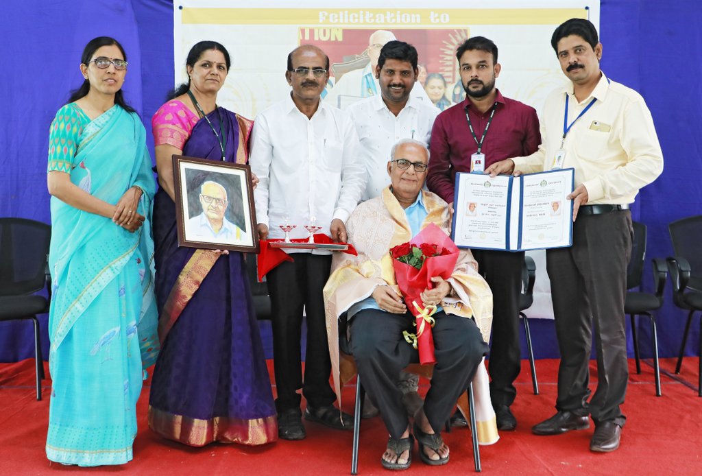 ಶಕ್ತಿ ಸಂಸ್ಥೆಗಳಿಂದ ಕೆ.ಸಿ. ನಾಯಕ್ ರಿಗೆ ಅಭಿನಂದನೆ