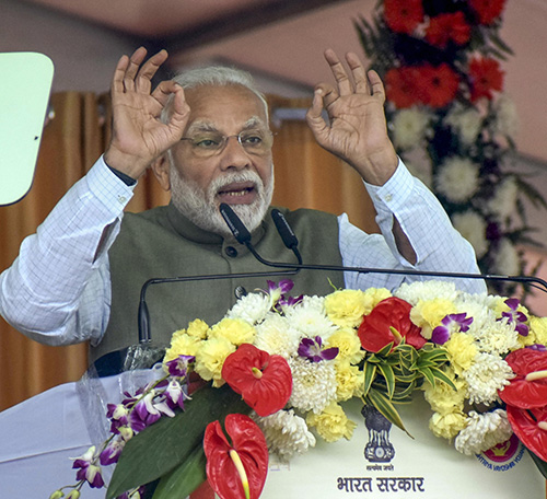 130 ಕೋಟಿ ಭಾರತೀಯರ ಹಿತಾಸಕ್ತಿಯ ರಕ್ಷಣೆ ನಮ್ಮ ಉದ್ದೇಶ: ಪ್ರಧಾನಿ ಮೋದಿ