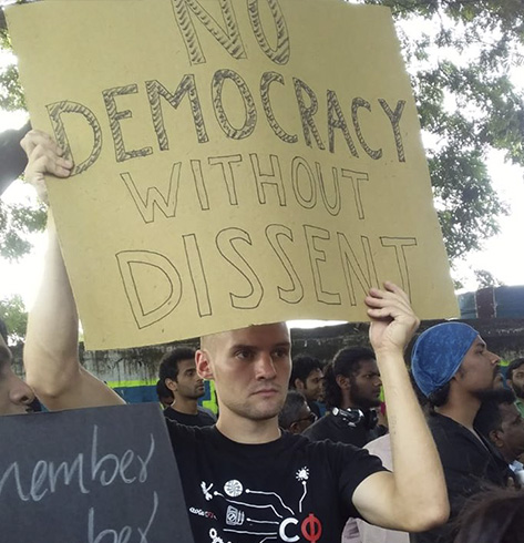 ಸಿಎಎ ವಿರೋಧಿ ಪ್ರತಿಭಟನೆಯಲ್ಲಿ ಪಾಲ್ಗೊಂಡಿದ್ದ ಜರ್ಮನ್ ವಿದ್ಯಾರ್ಥಿಯ ವೀಸಾ ರದ್ದು