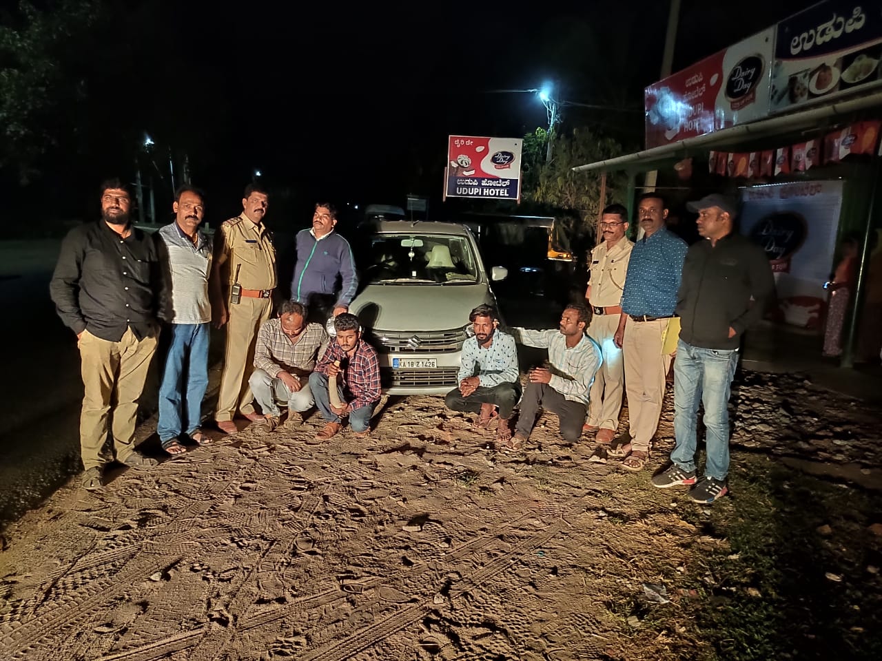 ಆನೆದಂತ ಮಾರಾಟಕ್ಕೆ ಯತ್ನ; ನಾಲ್ವರ ಬಂಧನ