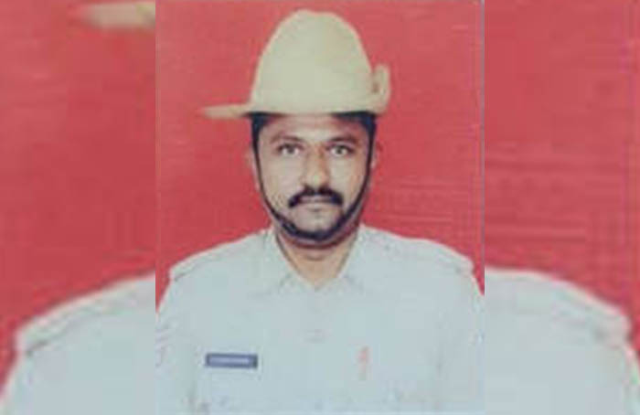 ಸ್ಕೂಟರ್‌ಗೆ ಲಾರಿ ಢಿಕ್ಕಿ: ಮುಖ್ಯ ಪೇದೆ ಮೃತ್ಯು