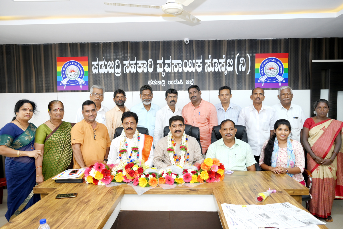 ಪಡುಬಿದ್ರಿ ಸಹಕಾರಿ ವ್ಯವಸಾಯಿಕ ಸೊಸೈಟಿ: ಪಡುಬಿದ್ರೆ ಅಧ್ಯಕ್ಷರಾಗಿ ವೈ ಸುಧೀರ್ ಕುಮಾರ್ ಆಯ್ಕೆ