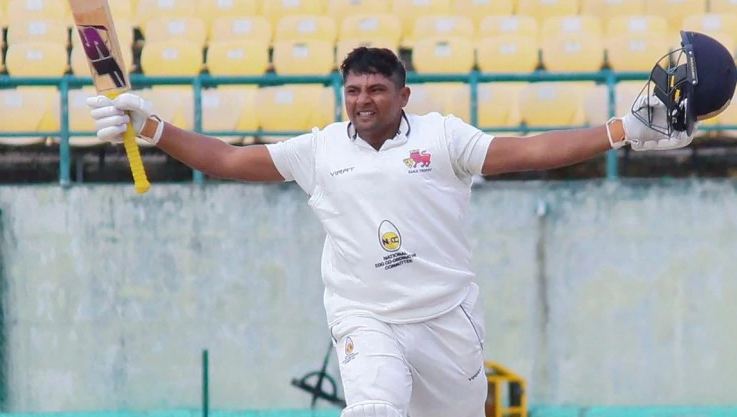 ಇತಿಹಾಸ ನಿರ್ಮಿಸಿದ ಸರ್ಫರಾಝ್ ಖಾನ್