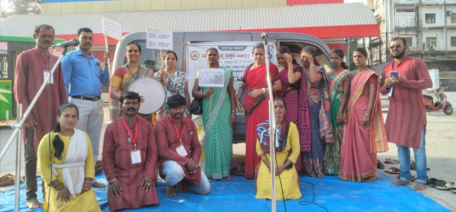 ಉಡುಪಿ: ಅರಿವು ಮೂಡಿಸುವ ಬೀದಿ ನಾಟಕ ಪ್ರದರ್ಶನ