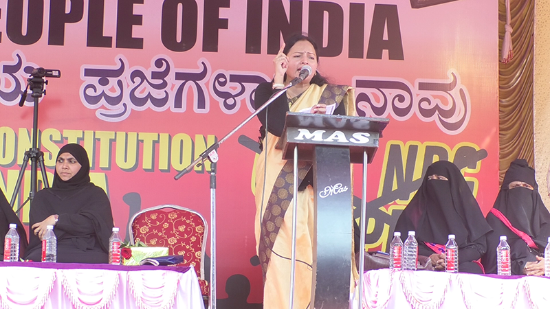 ಎನ್.ಆರ್.ಸಿ, ಸಿಎಎ ವಿರುದ್ಧ ದೇಶದ ಶೇ. 50ಕ್ಕೂ ಹೆಚ್ಚು ಜನ ಬೀದಿಗೆ ಬಂದಿದ್ದಾರೆ: ಪ್ರತಿಭಾ ಉಭಾಲೆ