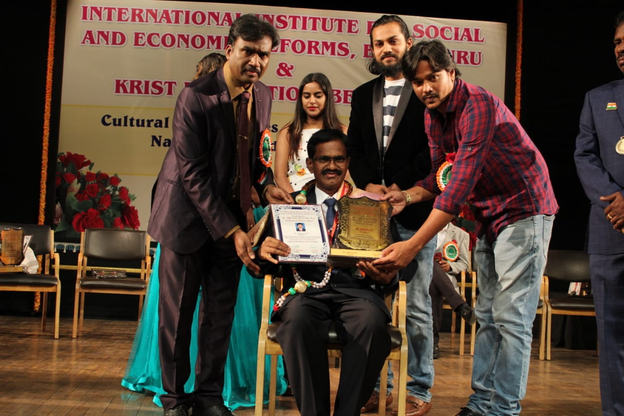 ಡಾ. ದೊರೆಸ್ವಾಮಿಗೆ ರಾಷ್ಟ್ರೀಯ ಪ್ರಶಸ್ತಿ