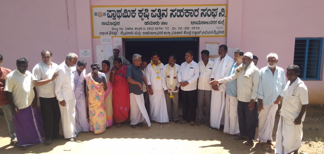 ಹನೂರು: ಕೃಷಿ ಪತ್ತಿನ ಸಹಕಾರ ಸಂಘಕ್ಕೆ ಪದಾಧಿಕಾರಿಗಳ ಅವಿರೋಧ ಆಯ್ಕೆ