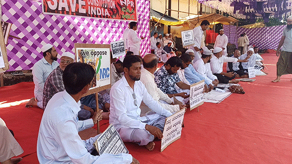 ಭಟ್ಕಳ: ಎನ್‌ಪಿಆರ್, ಸಿಎಎ, ಎನ್‌ಆರ್‌ಸಿ ಕೈಬಿಡಲು ಒತ್ತಾಯಿಸಿ ಉಪವಾಸ ಧರಣಿ