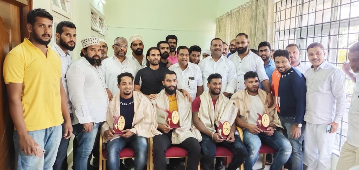 ದೇಹದಾಡ್ಯ ಸ್ಪರ್ಧಾ ವಿಜೇತರಿಗೆ ಸನ್ಮಾನ