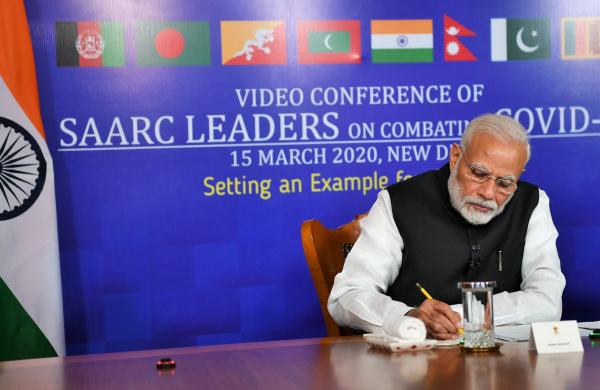 ಸಾರ್ಕ್ ರಾಷ್ಟ್ರಗಳ ಕೊರೋನ ನಿಧಿಗೆ 1 ಕೋ. ಡಾಲರ್ ಕೊಡುಗೆ ಘೋಷಿಸಿದ ಪ್ರಧಾನಿ ಮೋದಿ