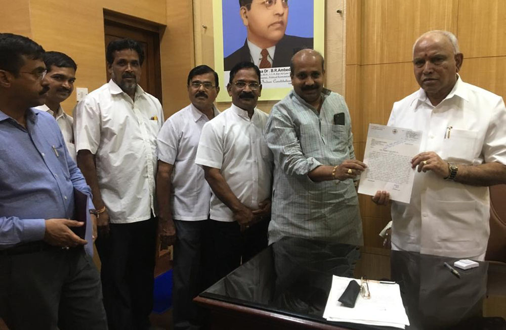 ಟ್ಸಾಕ್ಸಿಮೆನ್ಸ್ ನಿಯೋಗದಿಂದ ಸಿಎಂ, ಡಿಸಿಎಂ ಭೇಟಿ