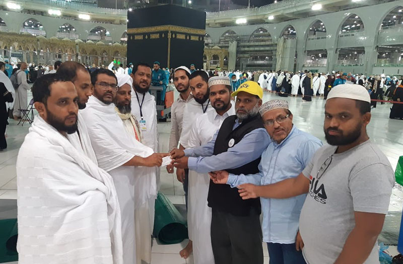 ಕರ್ನಾಟಕ ಮುಸ್ಲಿಂ ಜಮಾಅತ್ ಸದಸ್ಯತ್ವ ಅಭಿಯಾನಕ್ಕೆ ಮಕ್ಕಾ ಹರಂನಲ್ಲಿ ಚಾಲನೆ