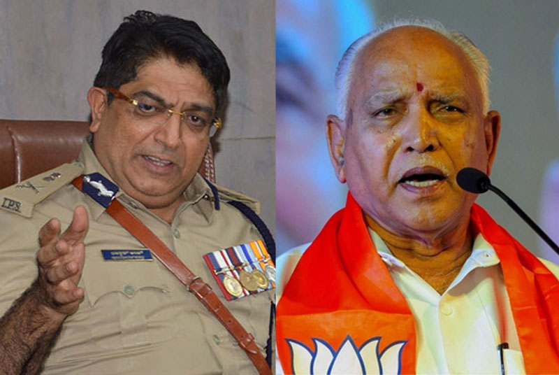 ಜನತಾ ಕರ್ಫ್ಯೂ ಪಾಲಿಸದಿದ್ದರೆ ಕಾನೂನು ಕ್ರಮ ಎಂದ ಬೆಂಗಳೂರು ಪೊಲೀಸ್ ಆಯುಕ್ತರ ಹೇಳಿಕೆಗೆ ಬಿಎಸ್‌ವೈ ಗರಂ