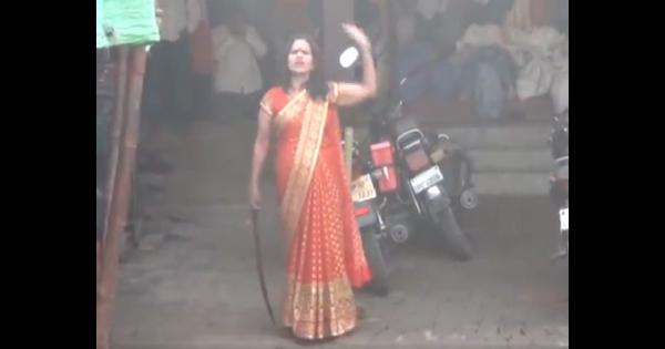 ಖಡ್ಗ ಝಳಪಿಸಿ ಪೊಲೀಸರಿಗೆ ಸವಾಲೊಡ್ಡಿದ್ದ ಸ್ವಯಂಘೋಷಿತ ದೇವ ಮಹಿಳೆ ಬಂಧನ