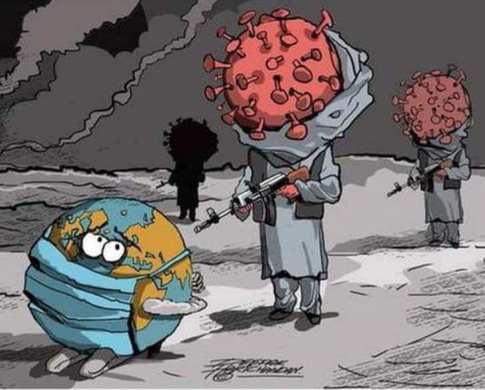 ಕೊರೋನ ವೈರಸ್ ಗೆ  ಮುಸ್ಲಿಂ ಧಿರಿಸು : ಆಕ್ರೋಶದ ಬಳಿಕ ಕಾರ್ಟೂನ್ ಬದಲಾಯಿಸಿದ ದಿ ಹಿಂದೂ ವೆಬ್ ಸೈಟ್