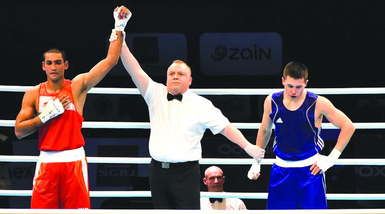 ಆಶೀಷ್ ಕುಮಾರ್ ಕ್ವಾರ್ಟರ್ ಫೈನಲ್‌ಗೆ ಲಗ್ಗೆ