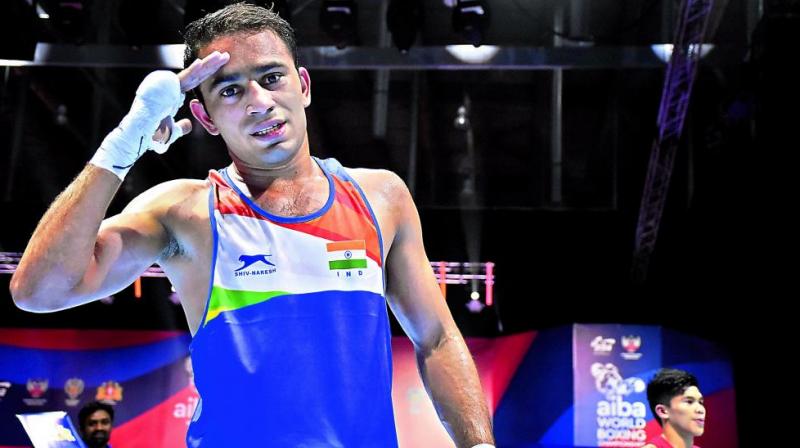 ಅಮಿತ್ ಪಾಂಗಲ್ ಒಲಿಂಪಿಕ್ಸ್ ಗೆ ತೇರ್ಗಡೆ