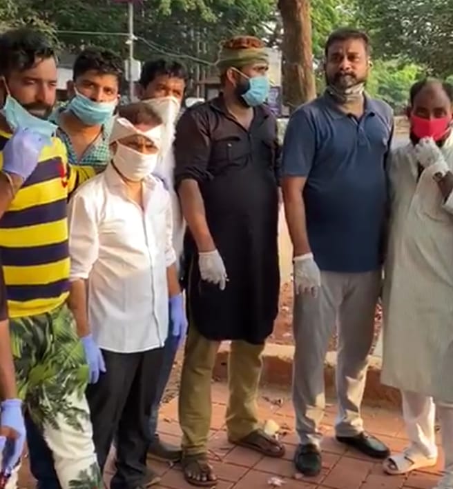 ​ಟೀಂ ಬಿ ಹ್ಯೂಮನ್ ಮತ್ತು ಎನ್‌ಎಂಸಿ ಮೈದಾನ್ ಗೆಳೆಯರ ಬಳಗದಿಂದ ಆಹಾರ ಪೂರೈಕೆ