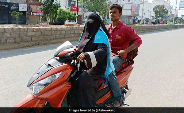 ಲಾಕ್‌ಡೌನ್ ಎಫೆಕ್ಟ್: ಮಗನಿಗಾಗಿ ಮಹಿಳೆಯಿಂದ 1400 ಕಿ.ಮೀ. ಸ್ಕೂಟರ್ ಸವಾರಿ!