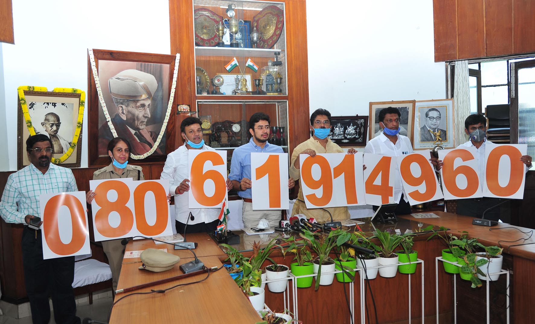 ಬಿಬಿಎಂಪಿ ವ್ಯಾಪ್ತಿಯಲ್ಲಿ ಹೋಮ್ ಡೆಲಿವರಿ ಸಹಾಯವಾಣಿಗೆ ಚಾಲನೆ