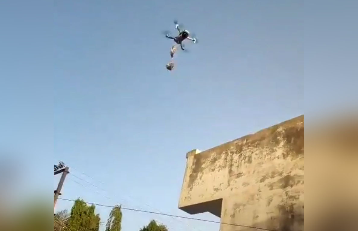 ಡ್ರೋನ್ ಮೂಲಕ ಪಾನ್ ಮಸಾಲ ಸರಬರಾಜು ಮಾಡಿದ ಇಬ್ಬರು ಜೈಲುಪಾಲು