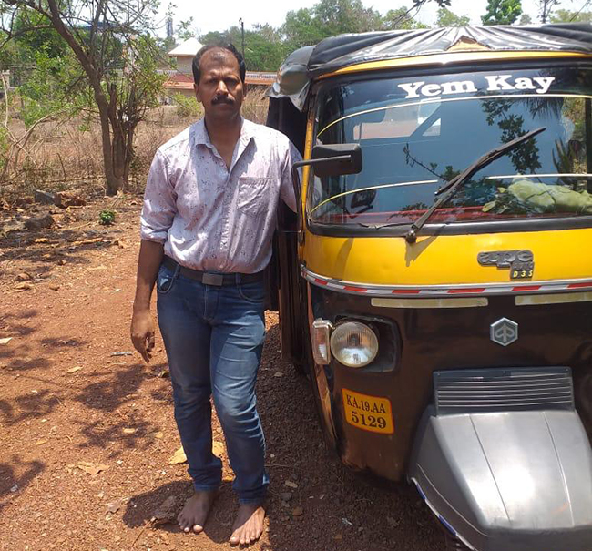 ಲಾಕ್‌ಡೌನ್ ಮಧ್ಯೆಯೂ ಪ್ರಾಮಾಣಿಕತೆ ಮೆರೆದ ರಿಕ್ಷಾ ಚಾಲಕ