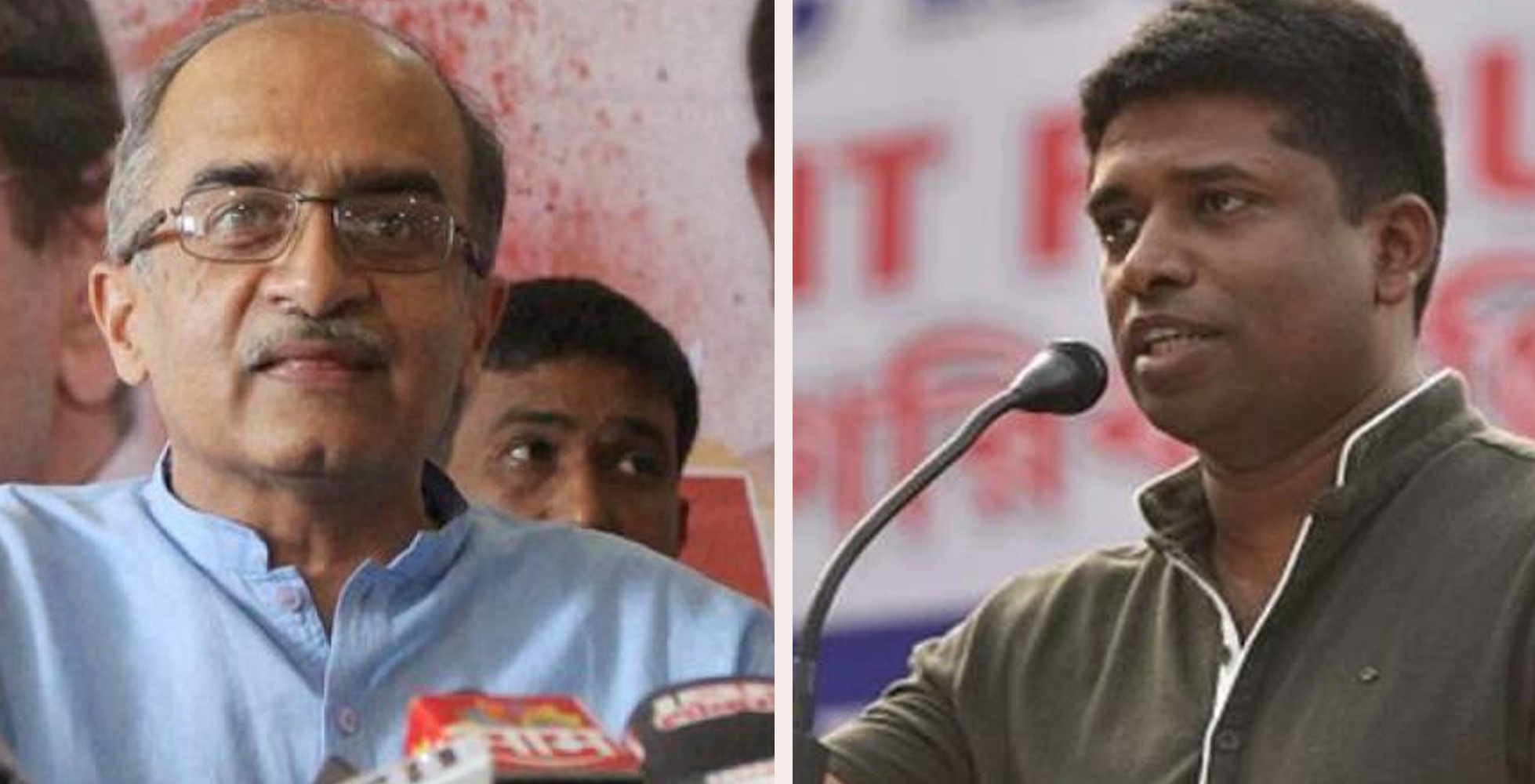 ಕಣ್ಣನ್ ಗೋಪಿನಾಥನ್, ಪ್ರಶಾಂತ್ ಭೂಷಣ್ ವಿರುದ್ಧ ಎಫ್‌ಐಆರ್