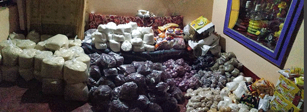 ಕೊಪ್ಪ ಹೆಲ್ಪ್ ಲೈನ್ ನಿಂದ ಬಡ ಕುಟುಂಬಗಳಿಗೆ ದಿನಸಿ ಸಾಮಗ್ರಿಗಳ ವಿತರಣೆ