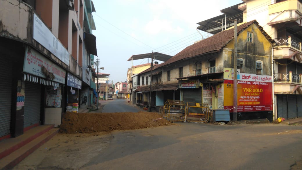 ಎ. 21ರಿಂದ ಬಂಟ್ವಾಳ ಪೇಟೆಯ 500 ಮೀಟರ್ ಮಾತ್ರ ಸೀಲ್‍ಡೌನ್