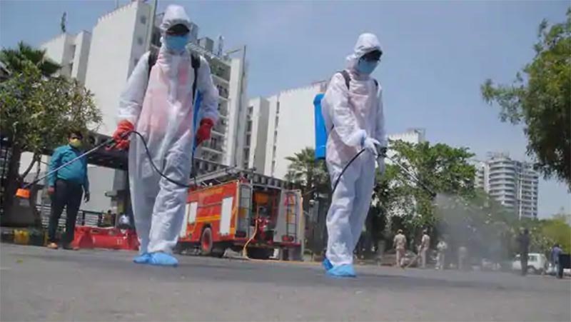 ಮಳವಳ್ಳಿ: ಸೋಂಕು ನಿವಾರಕ ಸಿಂಪಡಣೆ ವೇಳೆ ಕುಸಿದು ಬಿದ್ದು ಪೌರಕಾರ್ಮಿಕ ಮೃತ್ಯು