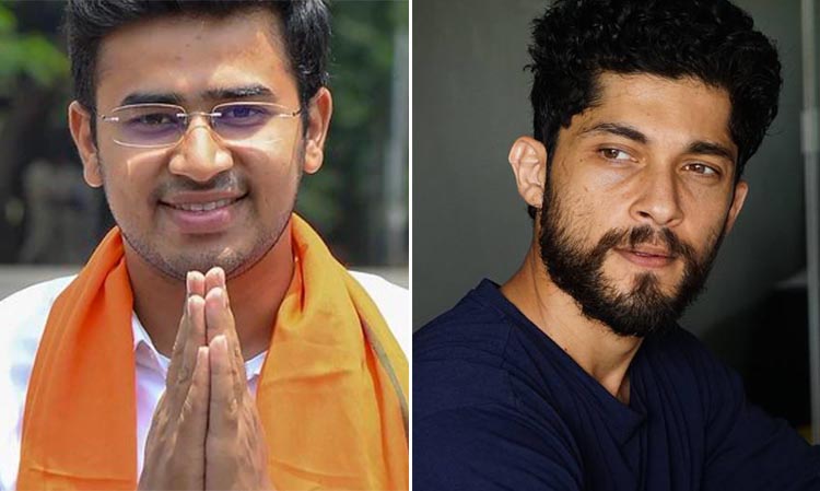 ಧರ್ಮಾಂಧ, ಸೆಕ್ಸಿಸ್ಟ್ ಸಂಸತ್ತಿಗೆ ಆಯ್ಕೆಯಾಗಿದ್ದೇ ಚಿಂತೆ: ತೇಜಸ್ವಿ ಸೂರ್ಯ ಟ್ಟೀಟ್‍ಗೆ ನಟ ಕಿರಣ್ ಶ್ರೀನಿವಾಸ್ ಕೆಂಡ