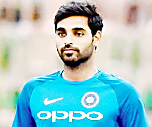 ಗಾಯದ ಸಮಸ್ಯೆಯಿಂದ ಹೊರಬಂದ ಭುವನೇಶ್ವರ