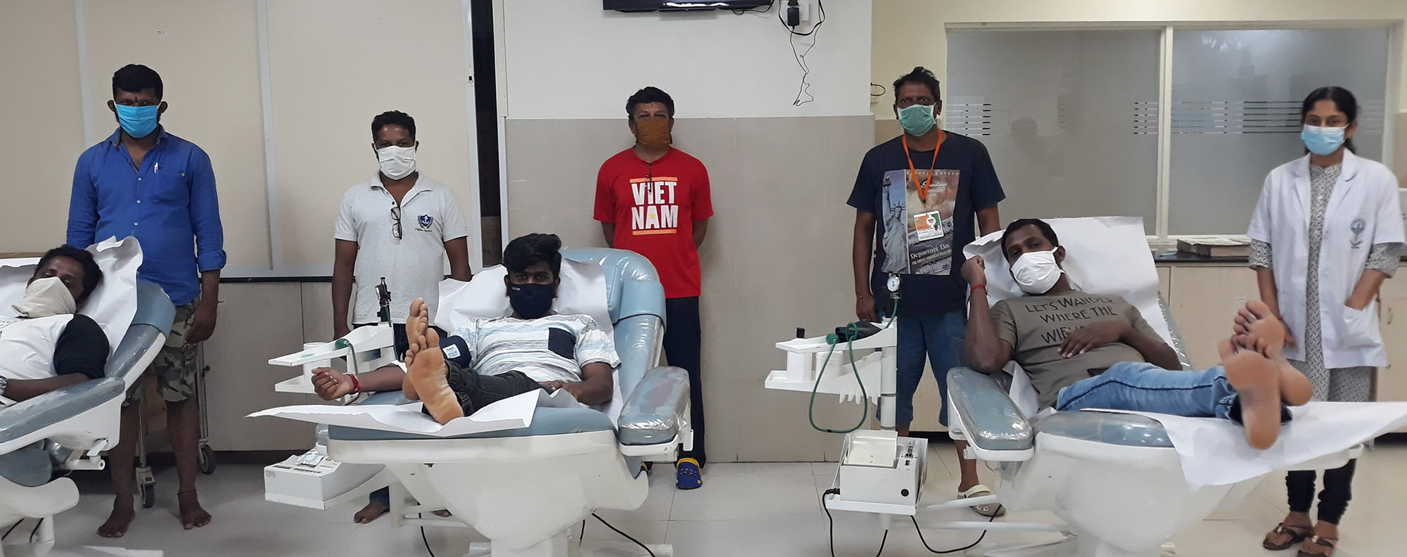 ಕೆಎಂಸಿಯಲ್ಲಿ ಸುರಕ್ಷಾ ಕ್ರಮದೊಂದಿಗೆ ನಿರಂತರ ರಕ್ತದಾನ