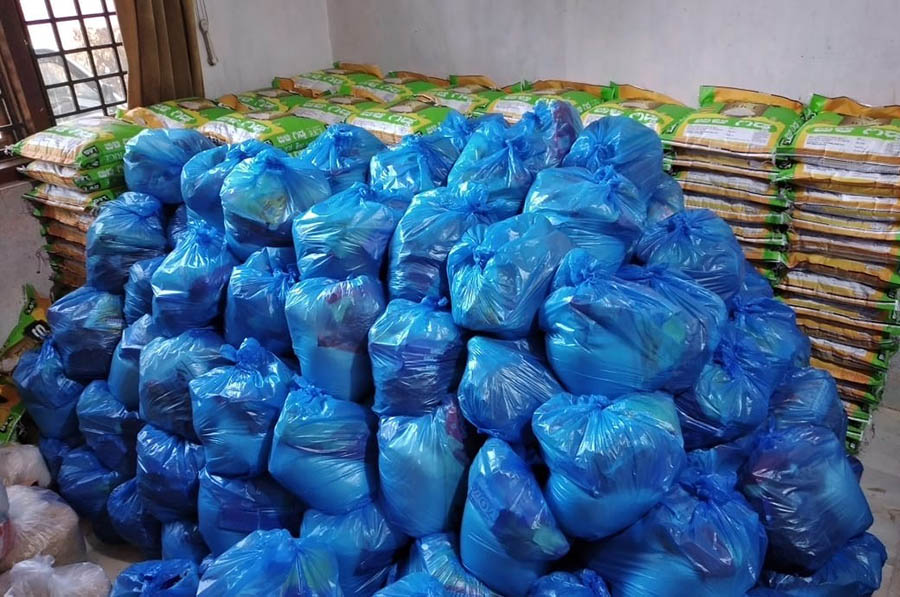 ಪಾಣೆಮಂಗಳೂರು: ಎಸ್ಸೆಸ್ಸೆಫ್, ಎಸ್.ವೈ.ಎಸ್ ವತಿಯಿಂದ ಎರಡನೇ ಹಂತದ ರಿಲೀಫ್ ಕಿಟ್ ವಿತರಣೆ