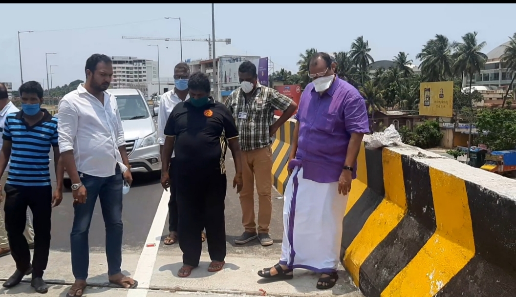 ಪಂಪ್‌ವೆಲ್ ಫ್ಲೈಓವರ್‌ನ ಕಳಪೆ ಕಾಮಗಾರಿ ಆರೋಪ : ತನಿಖೆ ನಡೆಸಲು ಐವನ್ ಡಿಸೋಜ ಒತ್ತಾಯ