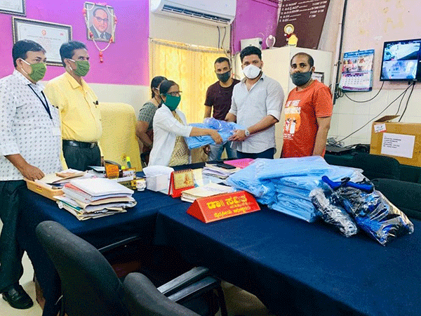 ಮಿಥುನ್ ರೈಯಿಂದ ಲೇಡಿಗೋಶನ್ ಆಸ್ಪತ್ರೆಗೆ ಪಿಪಿಇ ಕಿಟ್, ಮಾಸ್ಕ್ ಕೊಡುಗೆ