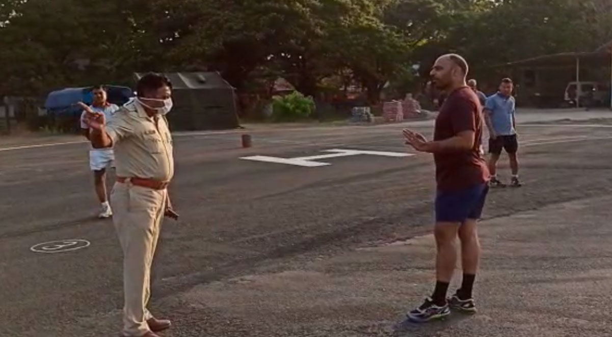 ಆದಿಉಡುಪಿಯಲ್ಲಿ ಪೊಲೀಸರೊಂದಿಗೆ ಯೋಧರ ವಾಗ್ವಾದದ ಹಳೆ ವೀಡಿಯೊ ವೈರಲ್