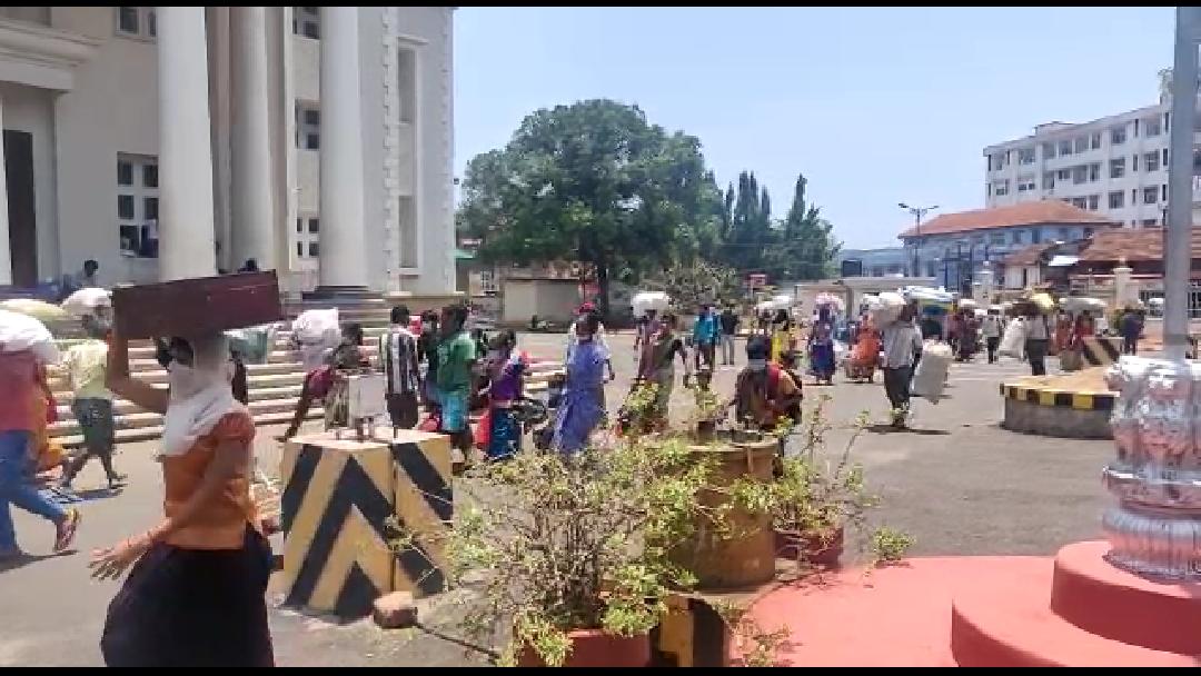 ವಲಸೆ ಕಾರ್ಮಿಕರು ಪುರಭವನಕ್ಕೆ ಆಗಮಿಸದಂತೆ ದ.ಕ. ಜಿಲ್ಲಾಧಿಕಾರಿ ಸೂಚನೆ