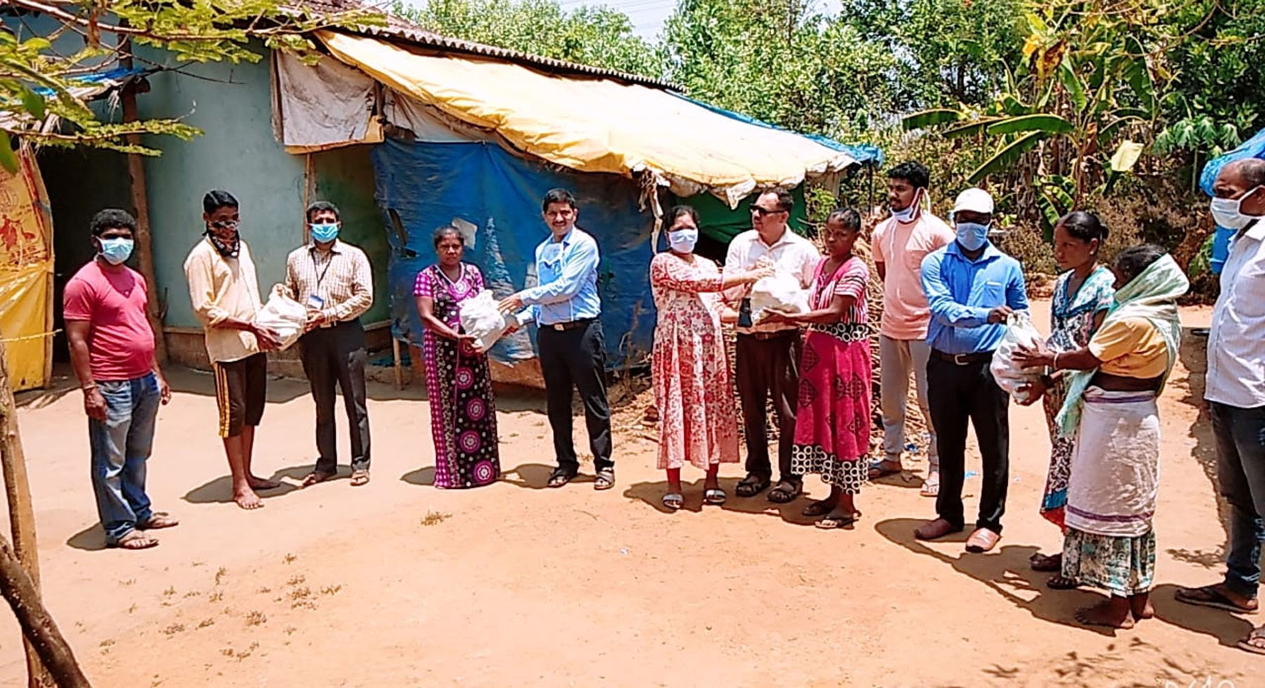 ಬ್ರಹ್ಮಾವರ: ಜಯಂಟ್ಸ್‌ನಿಂದ ದಲಿತರಿಗೆ ಆಹಾರದ ಕಿಟ್ ವಿತರಣೆ