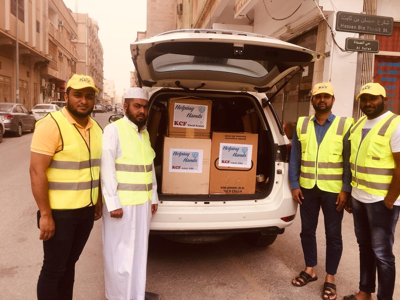 ಲಾಕ್‌ಡೌನ್ ಹಿನ್ನೆಲೆ : ನೆರವಿನೊಂದಿಗೆ ಕನ್ನಡಿಗರ ಕೈ ಹಿಡಿದ ಕೆಸಿಎಫ್ ಸೌದಿ ಅರೇಬಿಯಾ