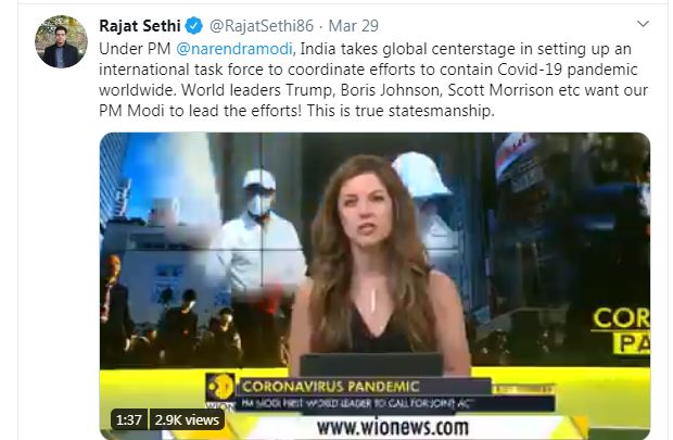 ಕೋವಿಡ್-19 ಕ್ರಿಯಾಪಡೆ ನೇತೃತ್ವವನ್ನು ಮೋದಿ ವಹಿಸಬೇಕೆಂದು 18 ದೇಶಗಳು ಬಯಸಿವೆಯೇ?
