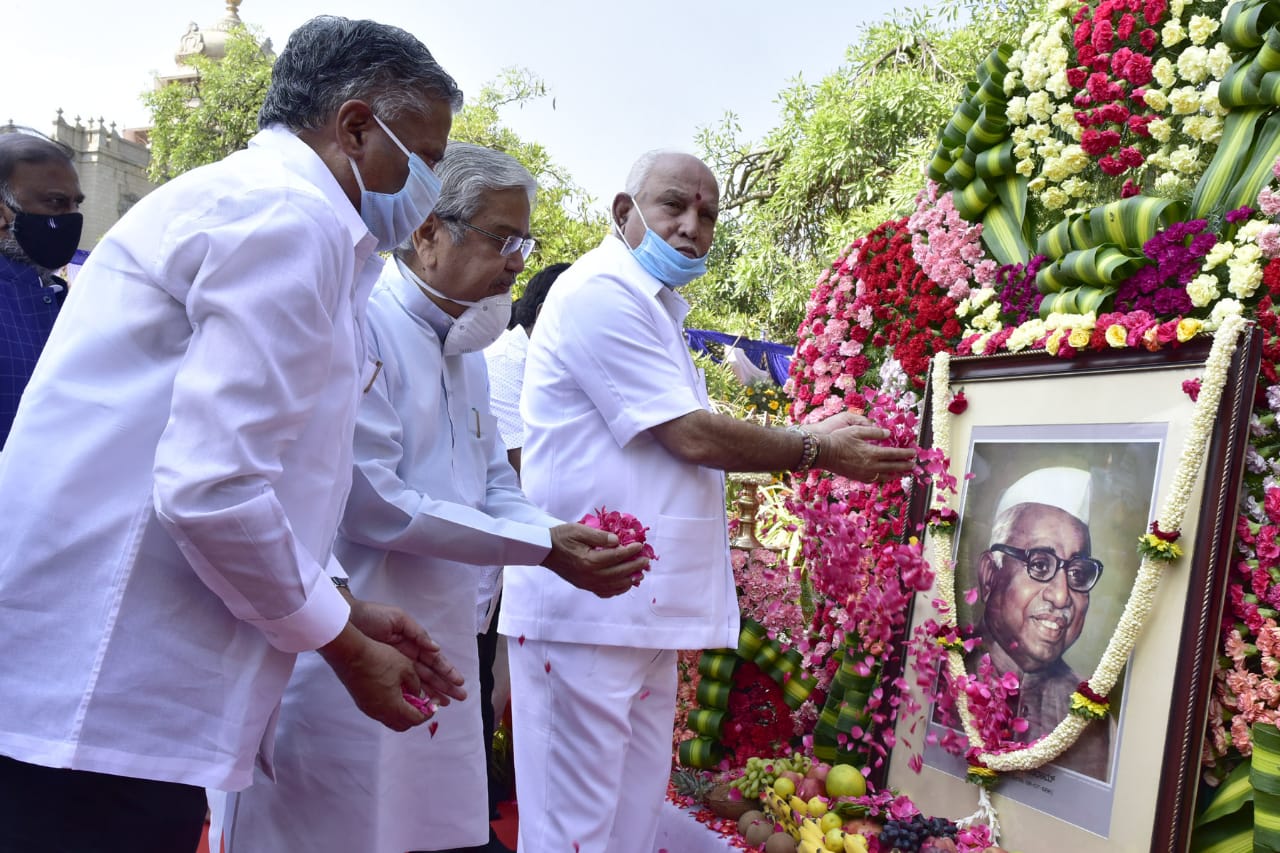 ಜಗಜೀವನ್ ರಾಮ್ ಆದರ್ಶ ಪಾಲಿಸಲು ಮುಖ್ಯಮಂತ್ರಿ ಯಡಿಯೂರಪ್ಪ ಕರೆ