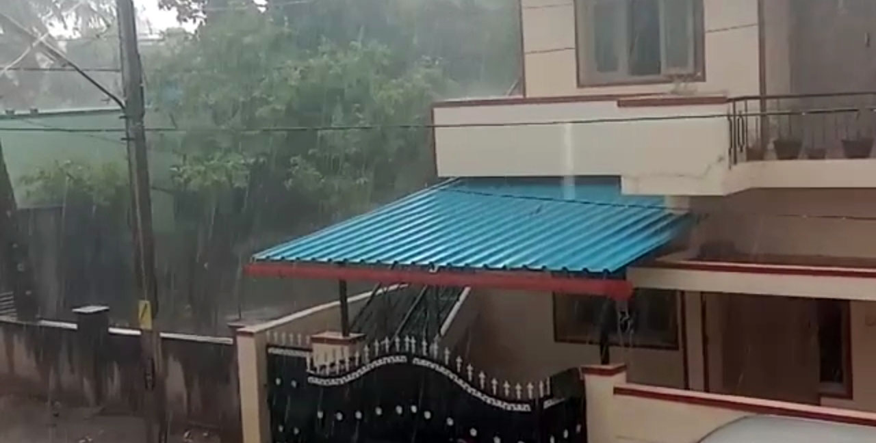 ಚಿಕ್ಕಮಗಳೂರು: ಅಲ್ಲಲ್ಲಿ ಮುಂದುವರಿದ ಮಳೆ