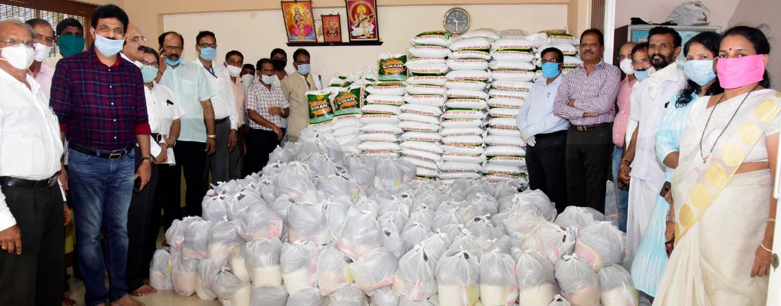 ಬಂಟರ ಮಾತೃ ಸಂಘದ ಮಂಗಳೂರು ತಾಲೂಕು ಸಮಿತಿಯಿಂದ ಕಿಟ್ ವಿತರಣೆ