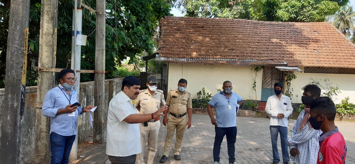 ಸೀಲ್ ಡೌನ್ ಜಾರಿಗೊಳಿಸಿರುವ ಬೋಳೂರಿಗೆ ಶಾಸಕ ಕಾಮತ್ ಭೇಟಿ