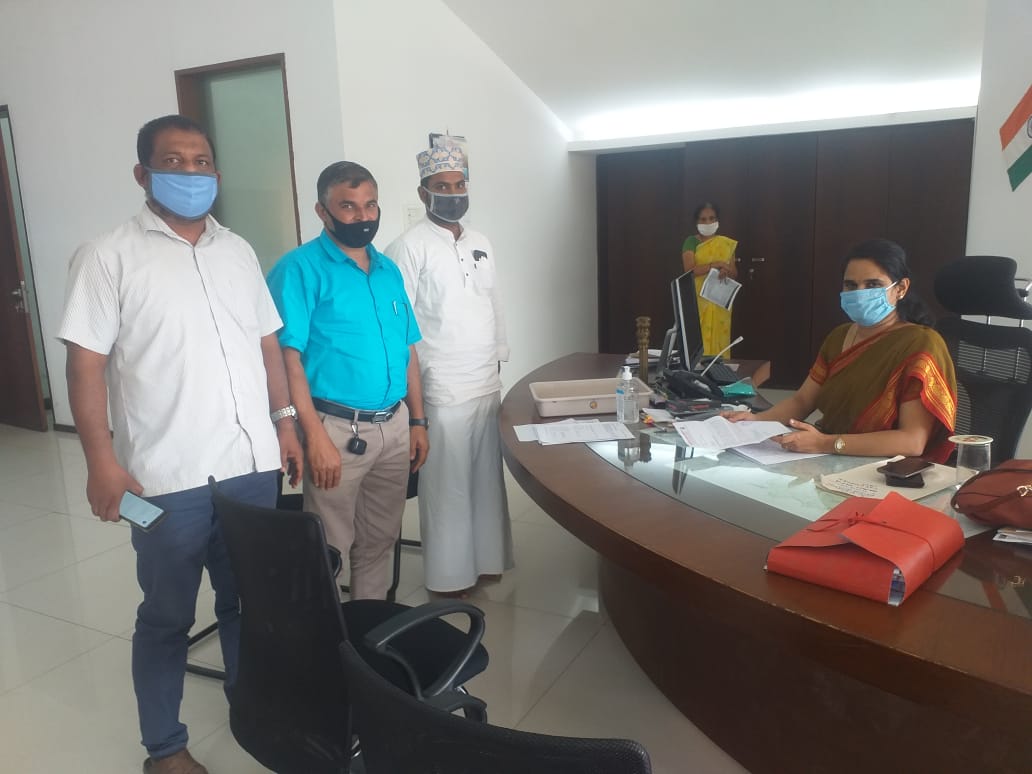 ಅನಿವಾಸಿ ಕನ್ನಡಿಗರಿಗೆ ಸೂಕ್ತ ಕ್ವಾರಂಟೈನ್ ಒತ್ತಾಯಿಸಿ ಕೆಐಸಿ ಪ್ರತಿನಿಧಿಗಳಿಂದ ದ.ಕ. ಜಿಲ್ಲಾಧಿಕಾರಿ ಭೇಟಿ