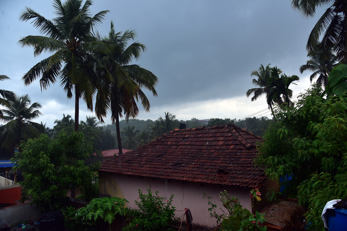 ಉಡುಪಿಯಲ್ಲಿ ಧಾರಾಕಾರ ಮಳೆ