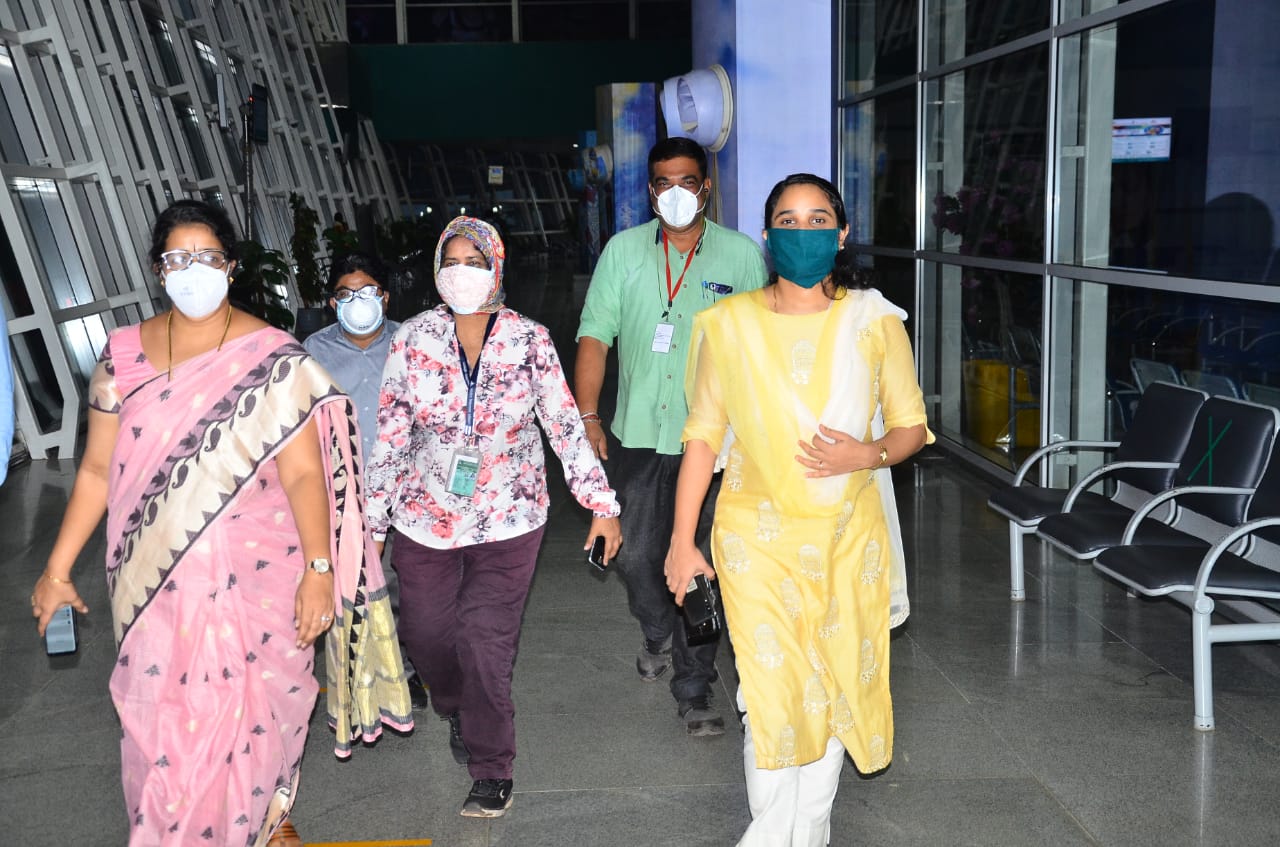 ದುಬೈ ನಿಂದ ಎರಡನೇ ವಿಮಾನ ಮಂಗಳೂರಿಗೆ ಆಗಮನ