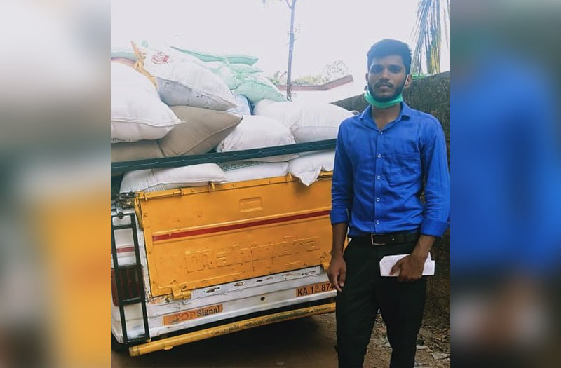 ಸಜಿಪನಡು: ವಿದ್ಯಾರ್ಥಿ ವೇತನದಿಂದ ಬಡವರಿಗೆ ಉಚಿತ ಔಷಧ ವಿತರಿಸಿದ ಮುಹಮ್ಮದ್ ಅಫ್ರೀಝ್