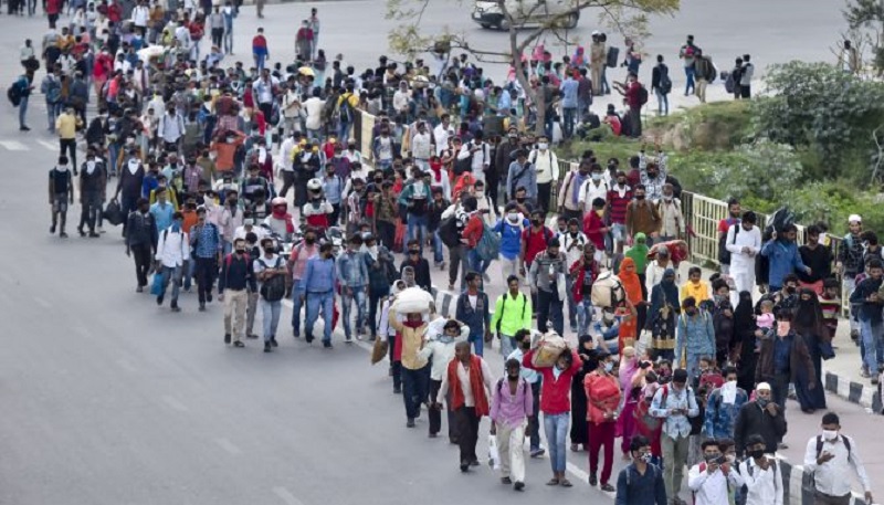 ಲೌಕ್‌ಡೌನ್ ಬಳಿಕ ದೇಶದ ಶೇ.73 ವಲಸೆ ಕಾರ್ಮಿಕರಿಗೆ ಸಂಪಾದನೆಯೇ ಇಲ್ಲ!